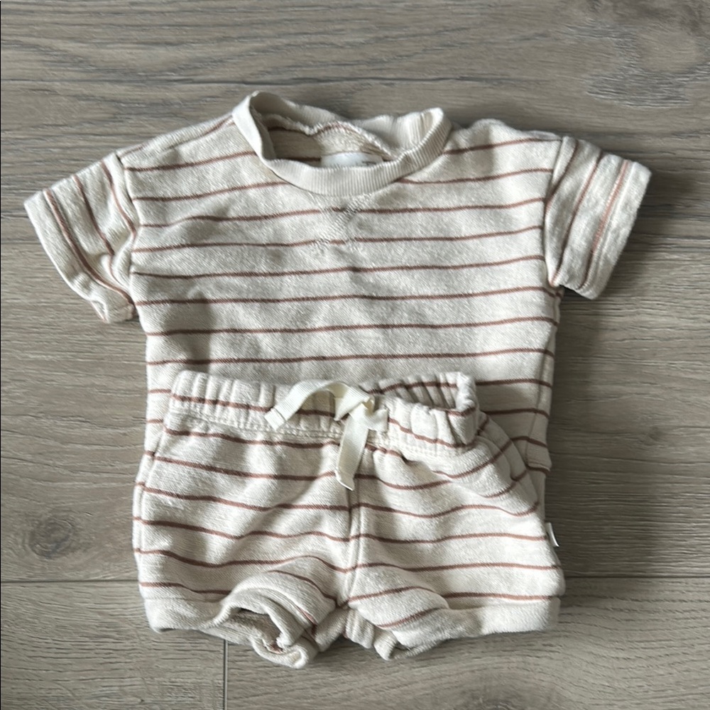 Striped Baby Outfit